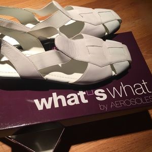 White Sing Along What's What by Aerosoles
